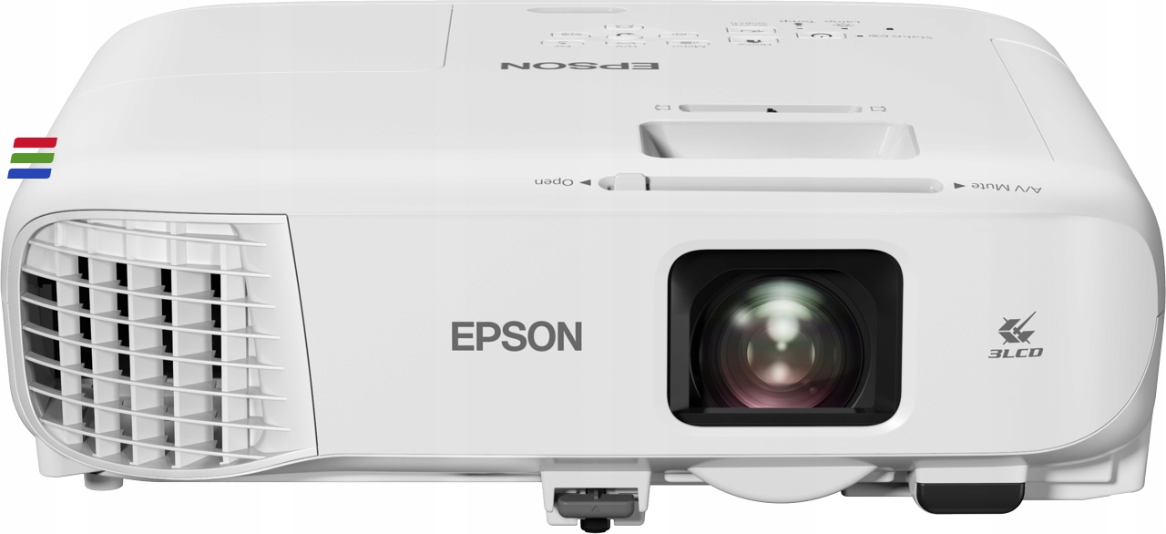 Epson EB-E20 projektor 3LCD XGA 3400LM - polecany dla szkoły, od ręki Technologia wyświetlania LCD