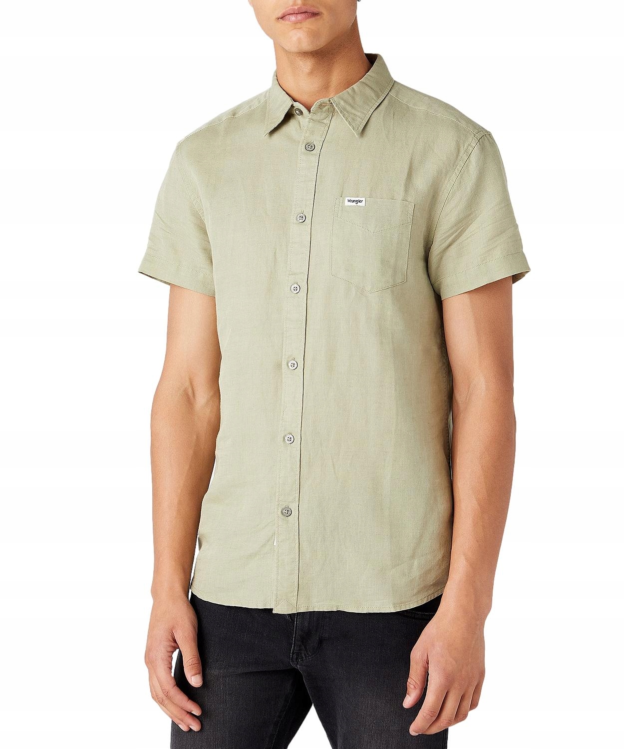 

Koszula Wrangler 1PKT Shirt W5J1LOG15 Tea Leaf M