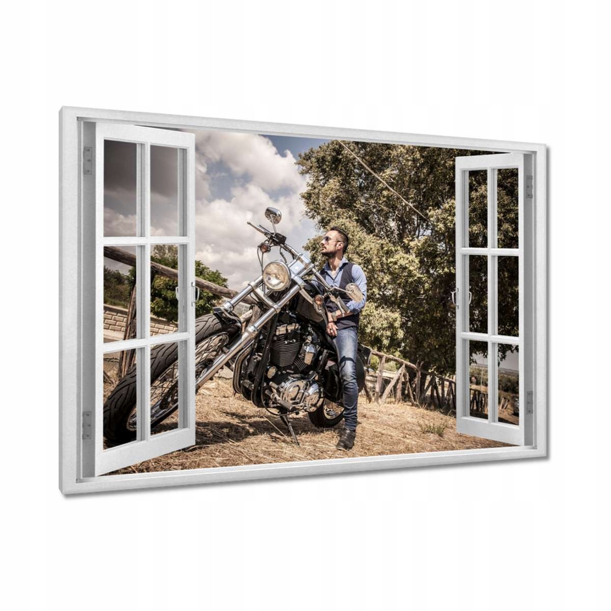 Obrazy 90x60 Motocykl Klasik Motor
