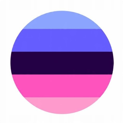 

Przypinka Lgbt Omnisexual 58mm