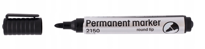 Marker permanentny D.Rect 2150 okrągła czarny