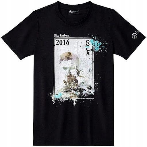 

Koszulka T-shirt Mercedes Amg F1 Rosberg r. M