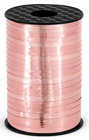 Wstążka Plastikowa Różowe Złoto 5mm/225m