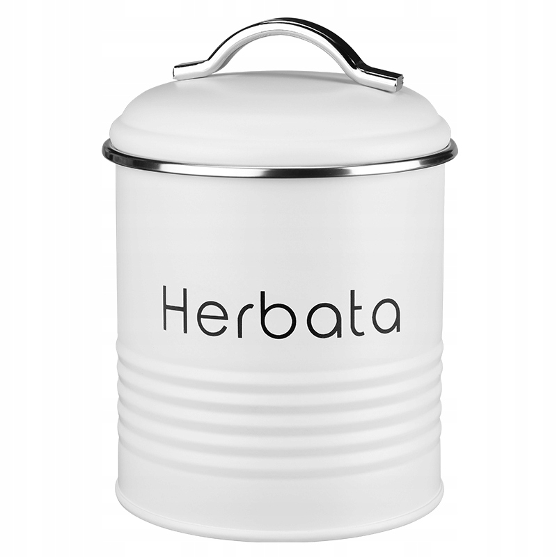 

Pojemnik Metalowy Okrągły Herbata Coffee Alcano B