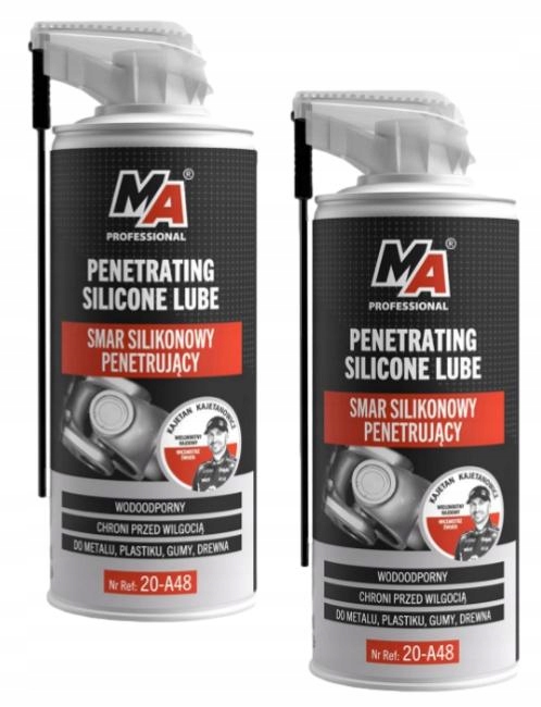 2 X Ma Pro Smar Silikonowy Penetrujacy Aplikator Skuteczny 400ml 20-A48