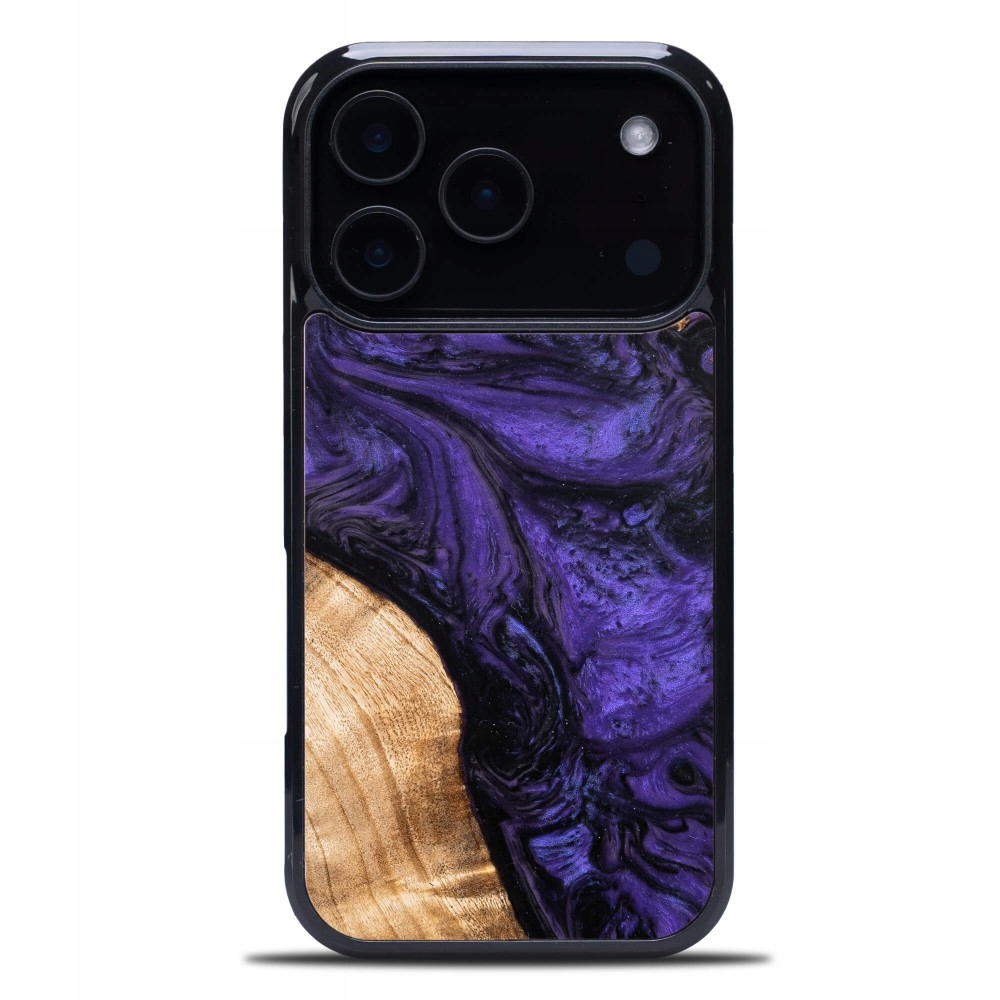 Pouzdro Bewood Unique pro iPhone 17 Pro fialové