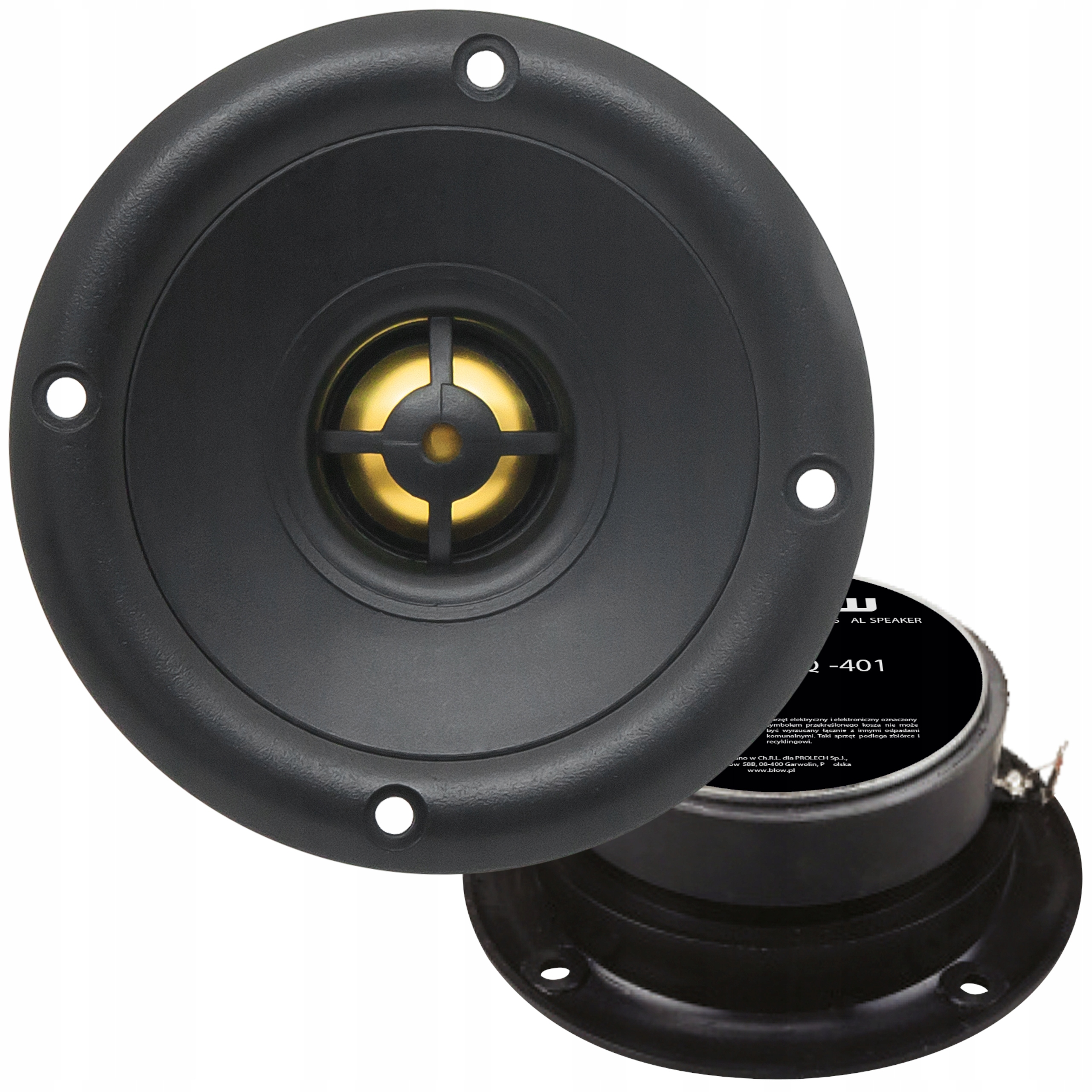 

Głośnik samochodowy 4'' uniwersalny Blow 50W 100mm