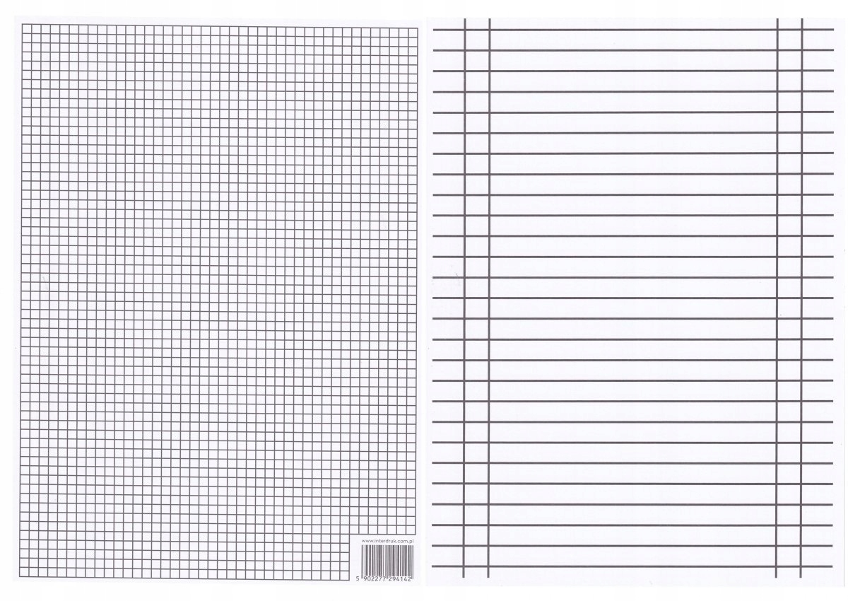 Liniuszek A4 INTERDRUK Kod producenta LIA4