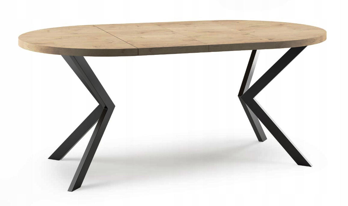 Zestaw stół z 4 krzesłami MORI LOFT nowoczesny Szerokość stołu 100 cm