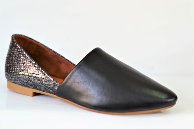 Piazza 830018 Polobotky Černé/had VEL.40