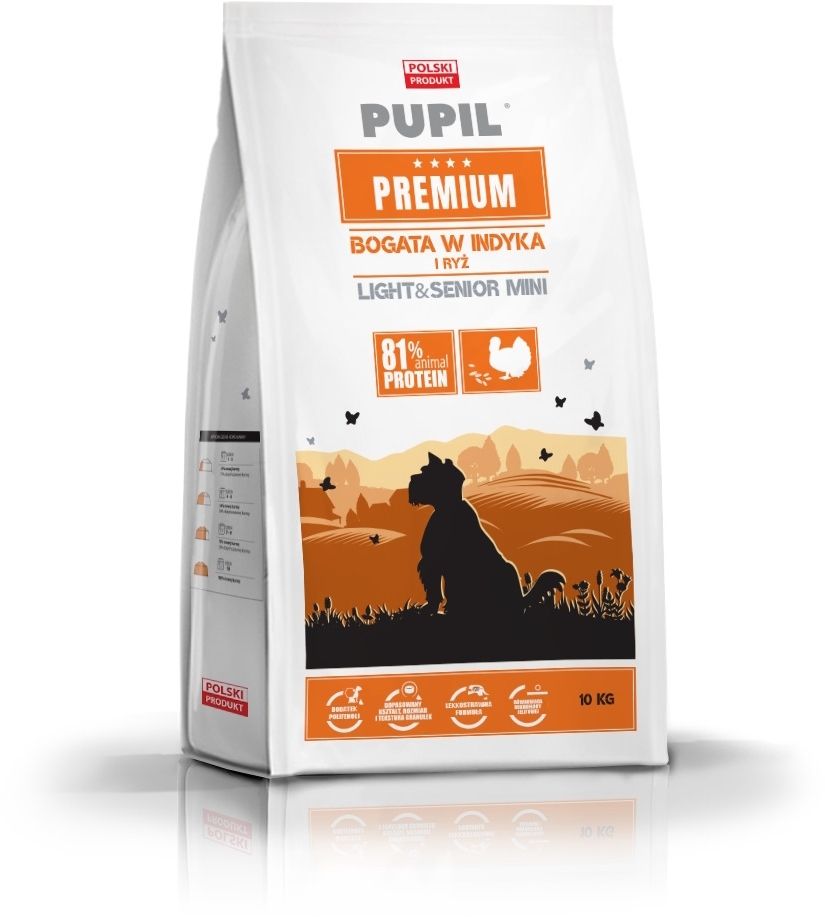 Pupil Premium Senior karma sucha dla psa małe rasy indyk 10 kg