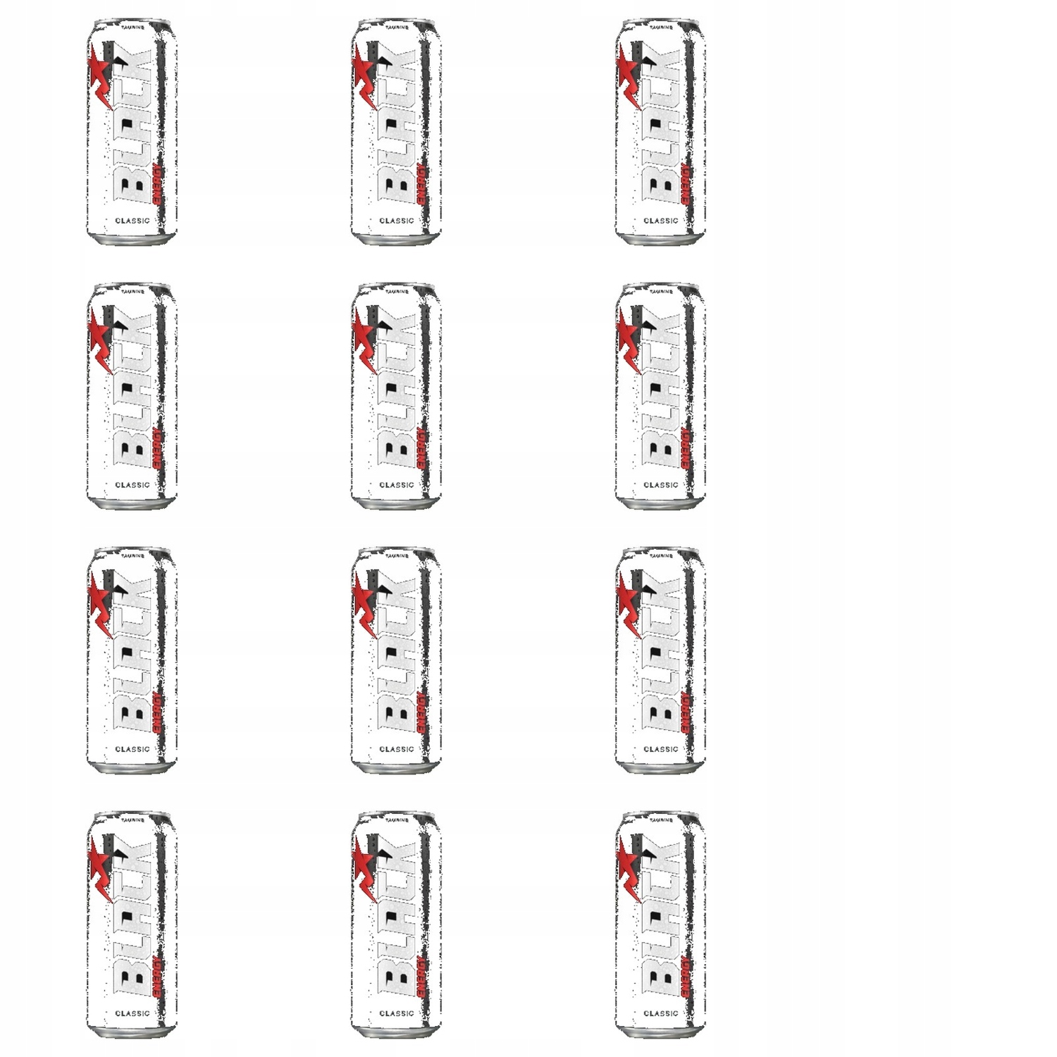 12x 500ml Black energy classic Zgrzewka