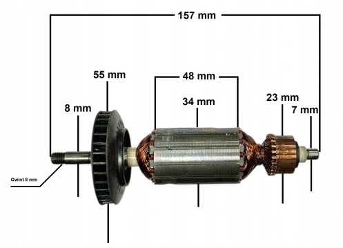 Wirnik do szlifierki BLACK&DECKER CD115 (jk 372)