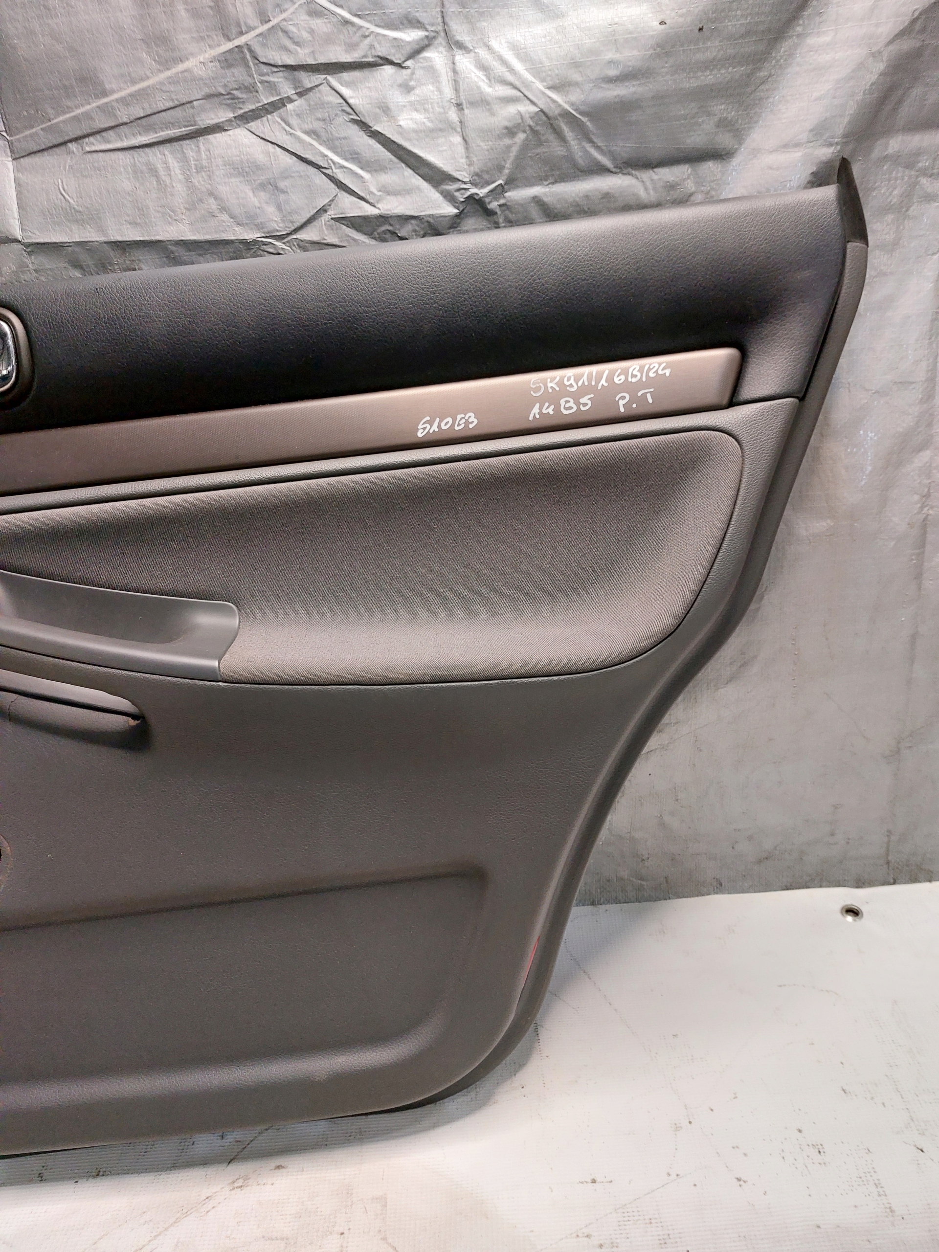 side upholstery door right rear part AUDI A4 B5 sedan