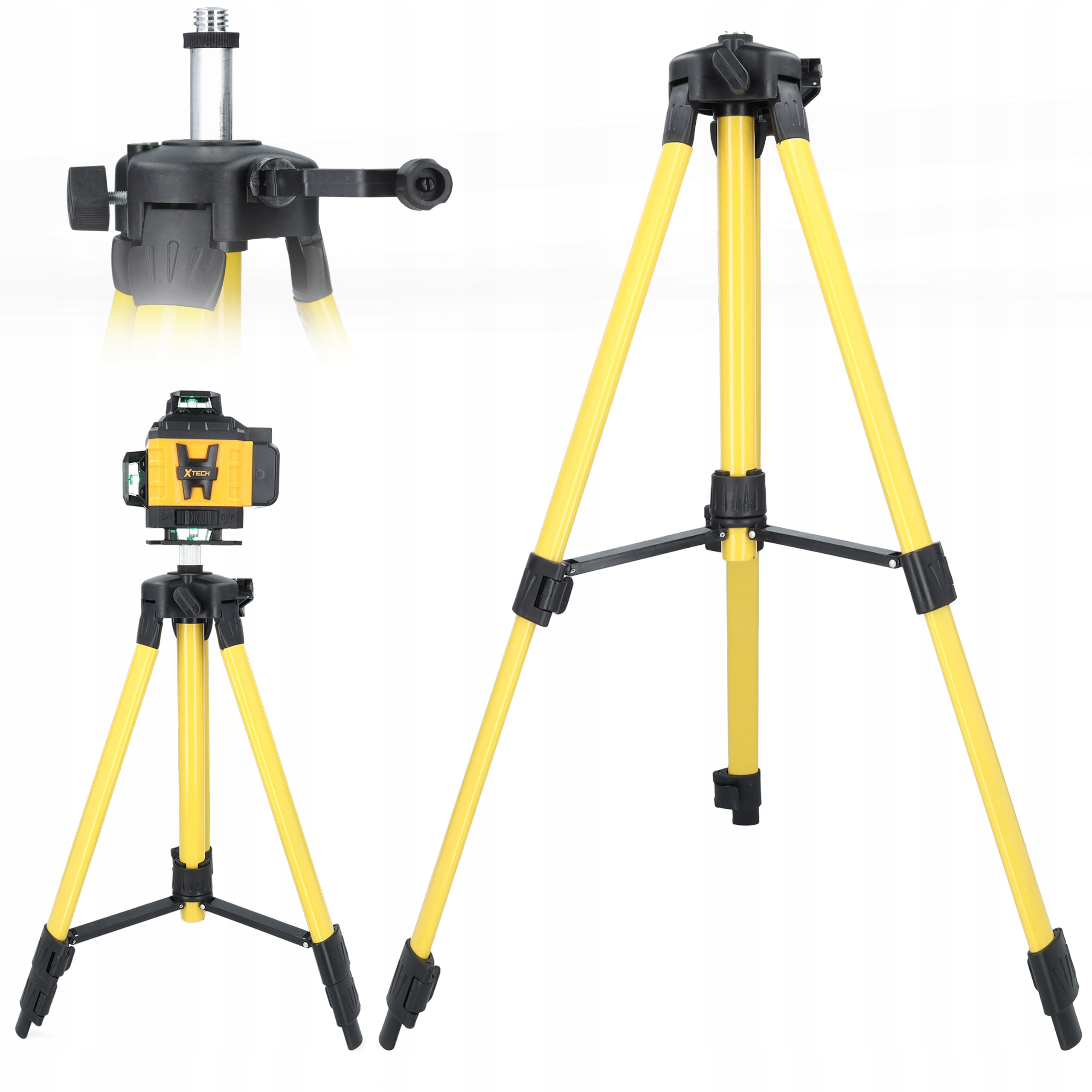 

Xtech Statyw Tripod Do Poziomicy Laserowej
