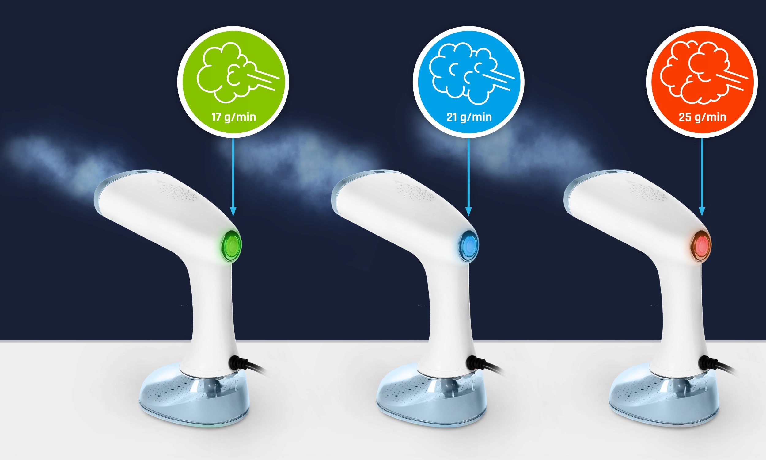 Steamer do ubrań Krexus EX9189 1640 W Moc 1640 W