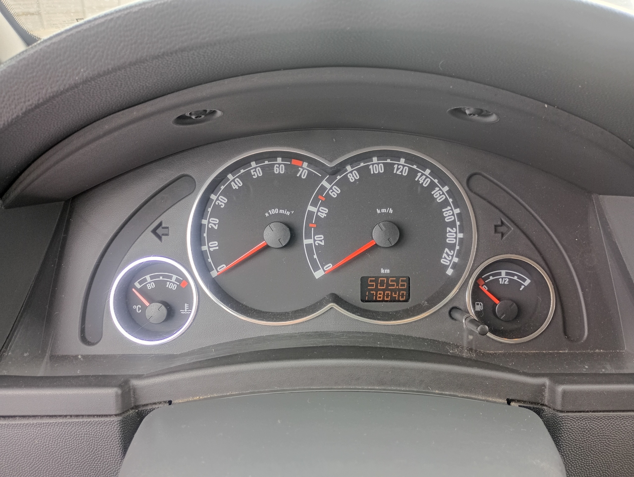 dials dials tachometer Opel Meriva A FL 06-10 przebieg 178 040km