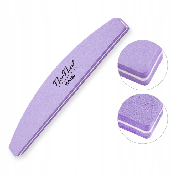 

Neonail Polerka łódka fioletowa 100/180