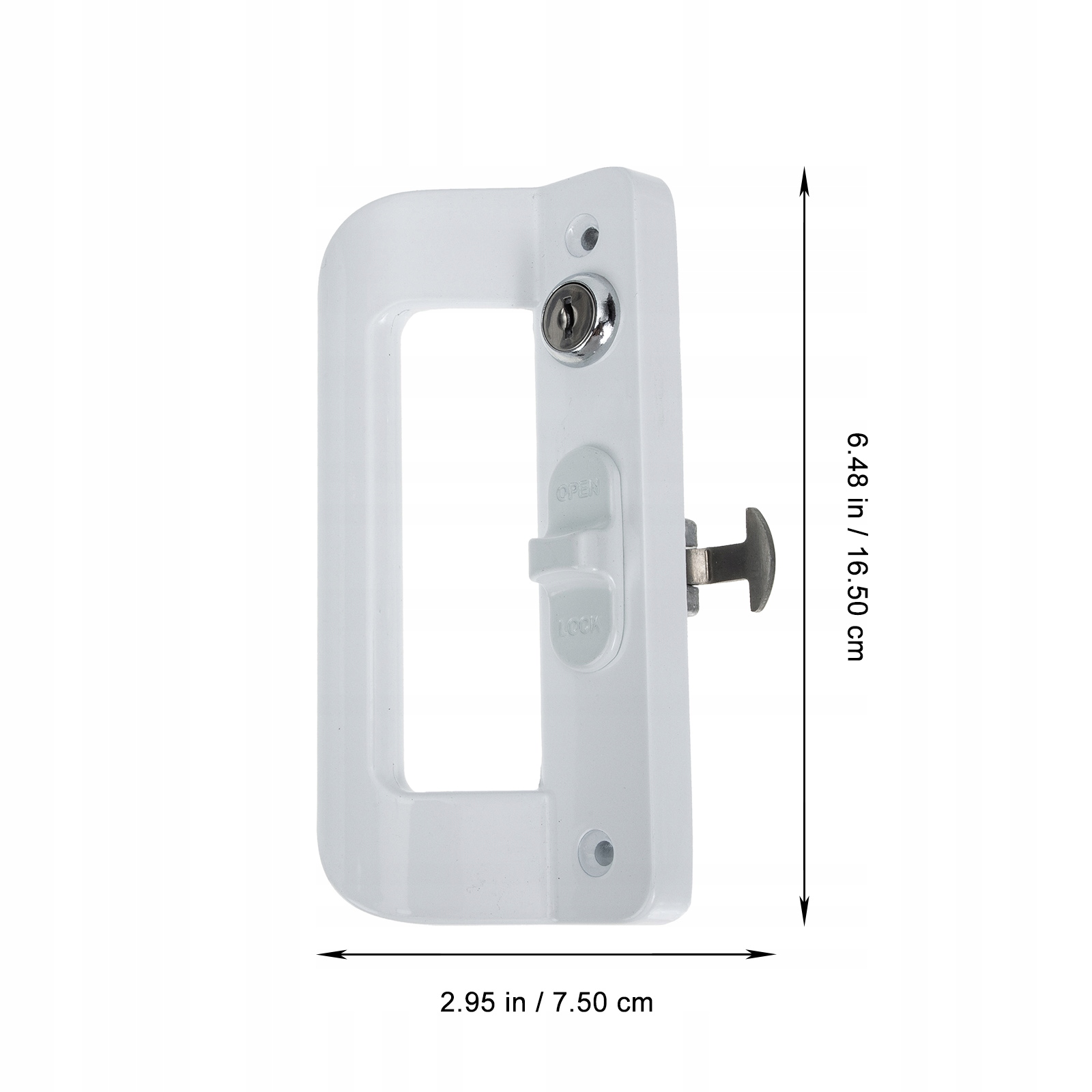 KLAMKA DO DRZWI PRZESUWNYCH DWUSTRONNA EAN (GTIN) 4069156180376