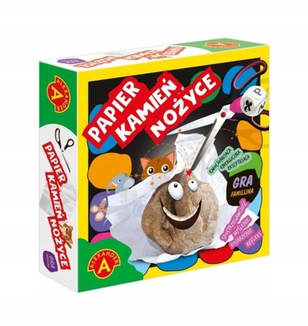 

Gra Papier kamień nożyce familijny
