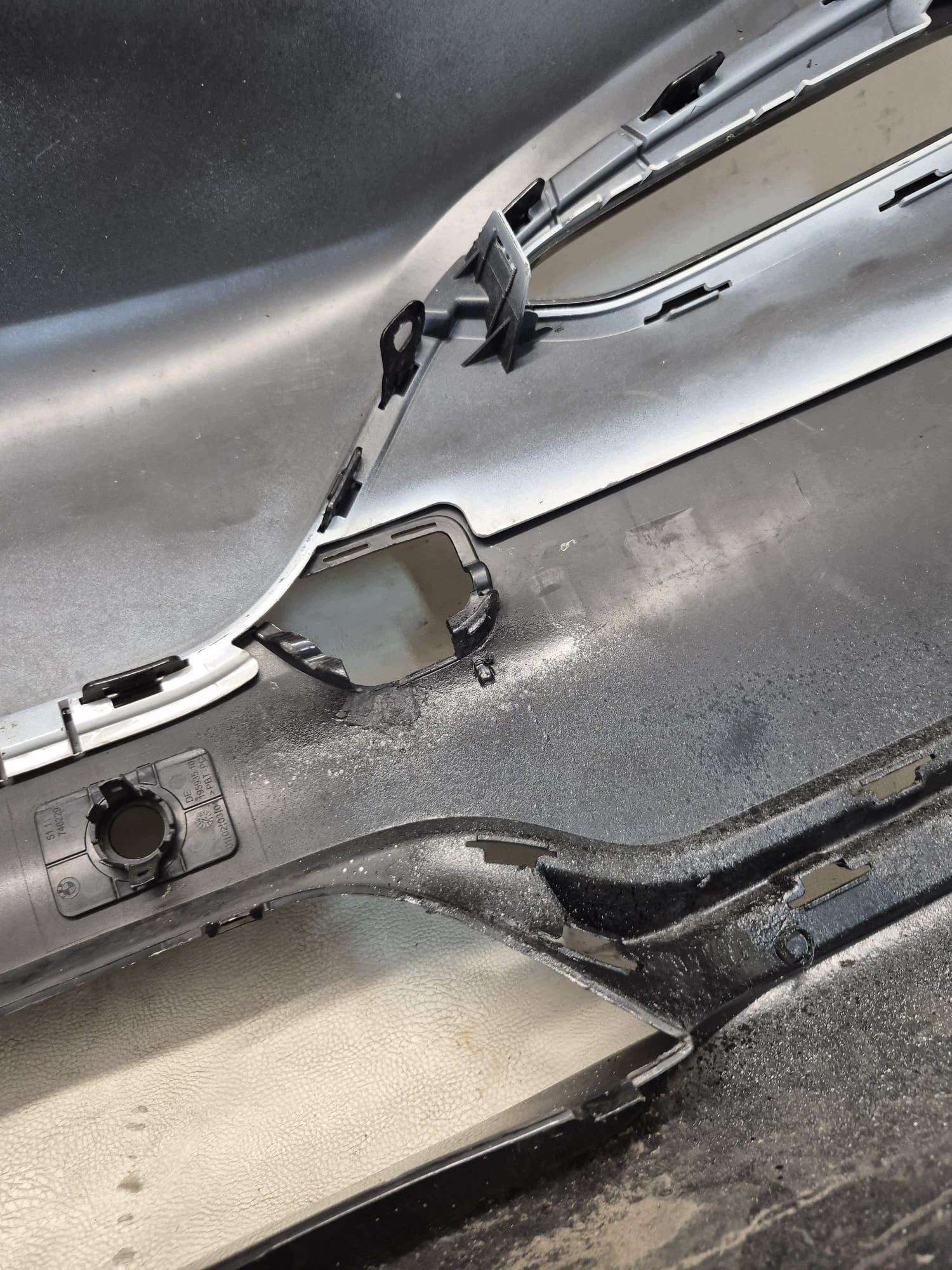 BMW I3 I3S SPORT 17- bumper front front PDC 7462280