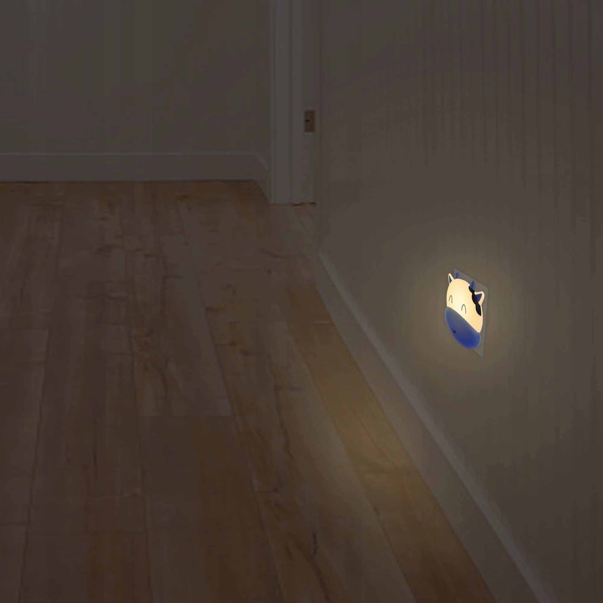 ANNMORE Lampka Nocna Dla Dzieci Z Czujnikiem Zmierzchu Do Kontaktu — miniatura 7
