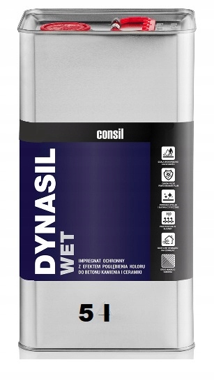 Impregnat Do Kostki Brukowej Dynasil Wet 5 L Efekt Mokrej Kostki