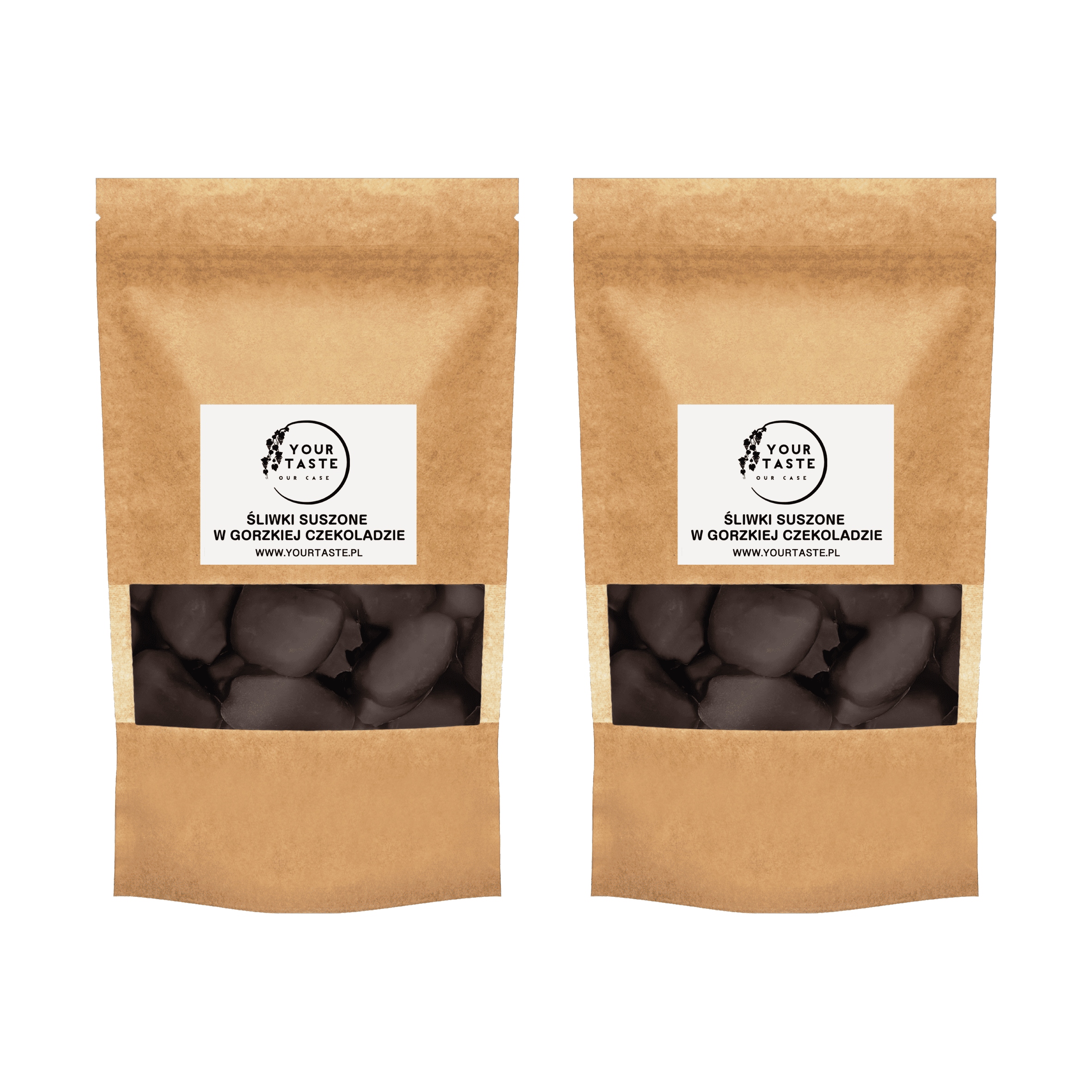 Your Taste Švestky sušené v hořké čokoládě 500 g