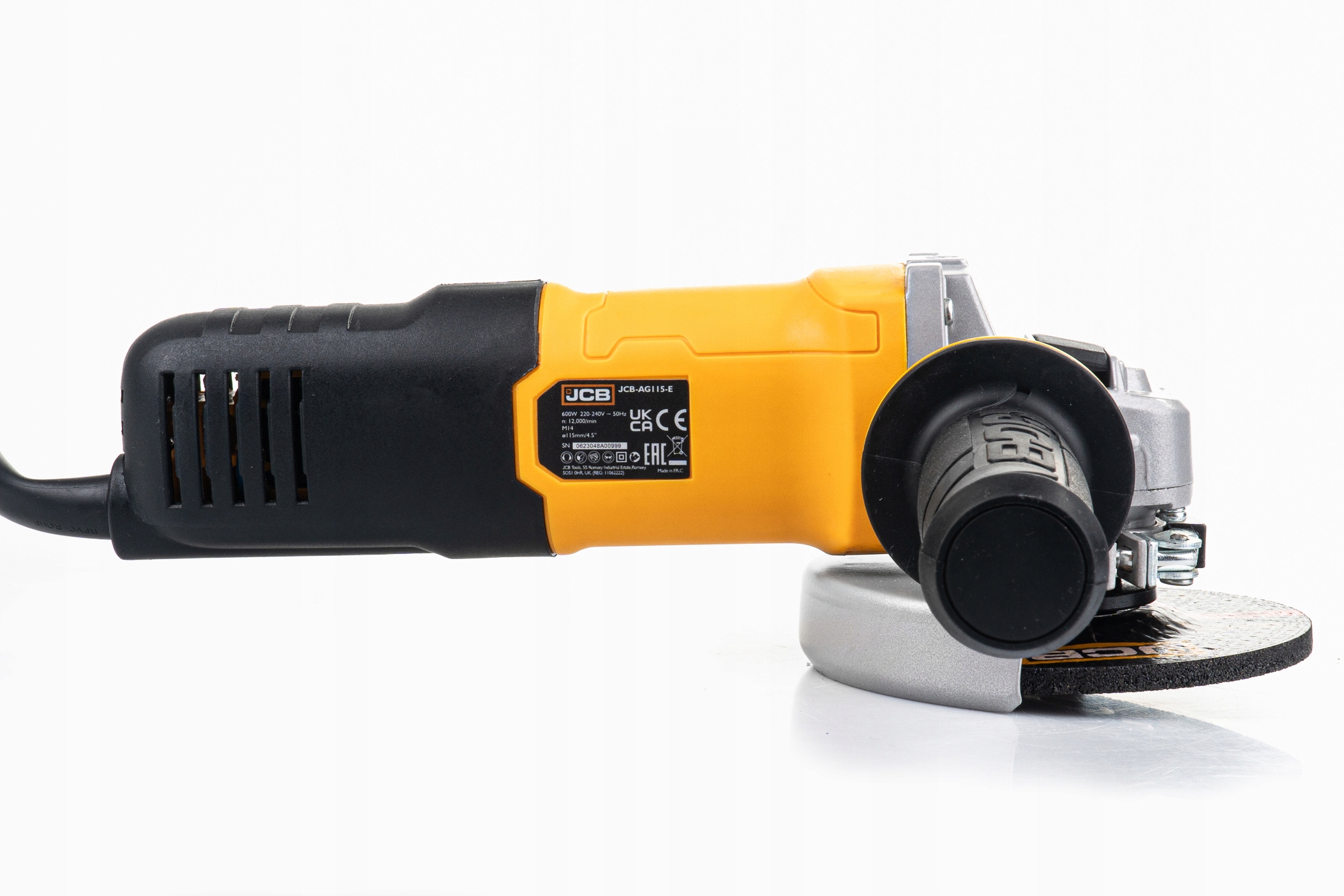 SZLIFIERKA KĄTOWA DIAX KĄTÓWKA LEKKA MOCNA 115MM 600W +TARCZA DO METALU JCB Kod producenta 57261