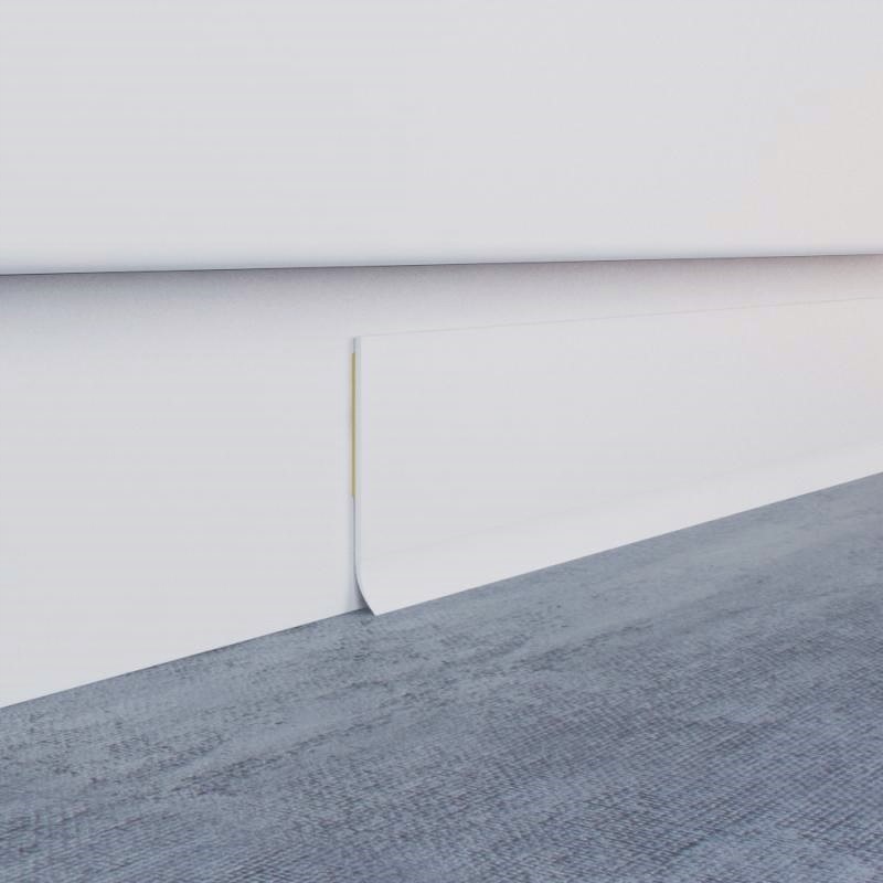 Listwa maskująca płaskownik okienny pcv biały 30mm