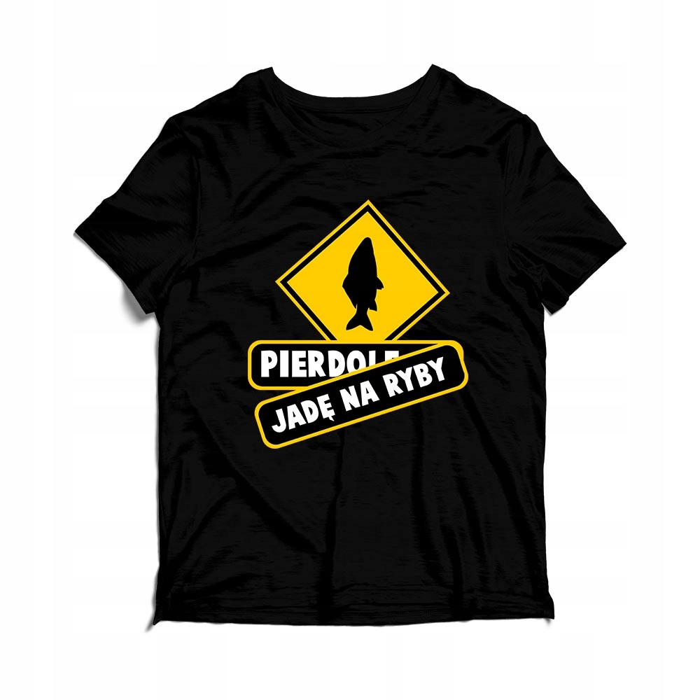 

Koszulka Wędkarska Na Ryby Moczykij Prezent XL