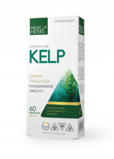 ALGI KELP - WODOROSTY - TARCZYCA JOD IODINE SOURCE