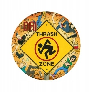 ++ D.r.i. Thrash Zone Picture Lp Picture