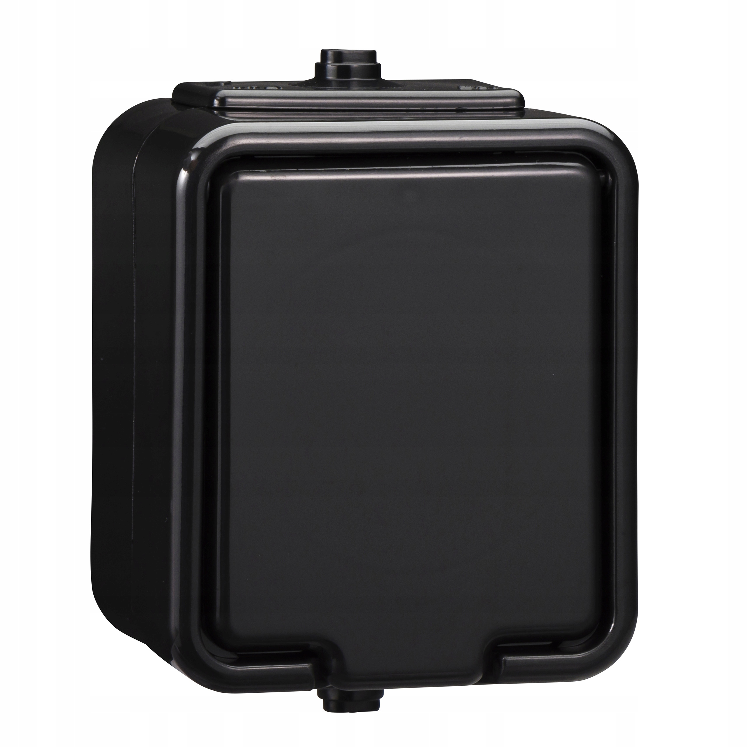 

Cedar Gniazdo z/u pojedyncze z klapką czarne