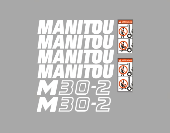 Samolepky samolepka Manitou M30-2