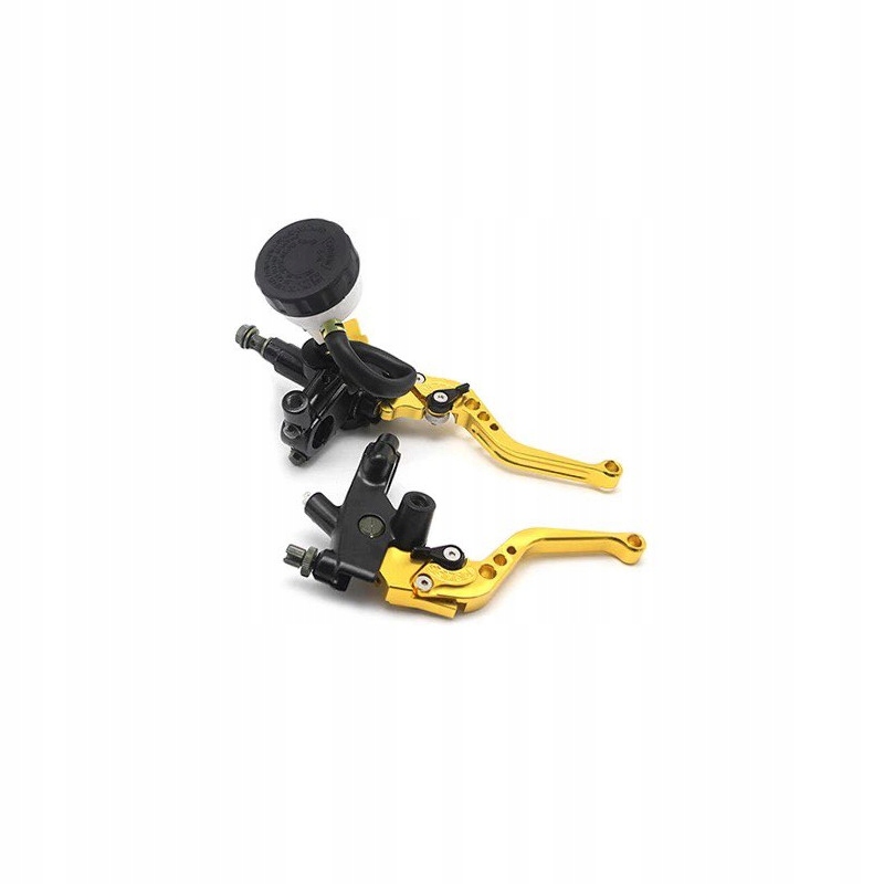 DZWIGNIE KLAMKI HAMULCA I SPRZEGLA ZLOTE KPL