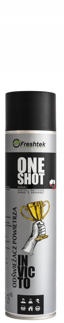 

Freshtek One Shot Odświeżacz Powietrza Invicto
