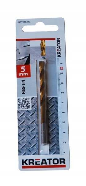 

Wiertło do metalu Hss Tin Kreator 5 mm