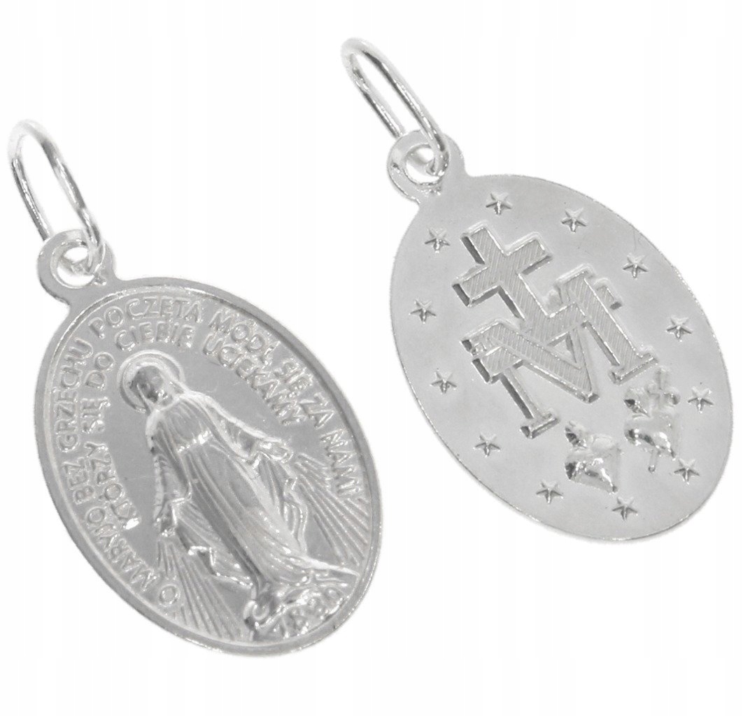 

Medalik srebrny 925 Cudowny Matka Boża Niepokalana