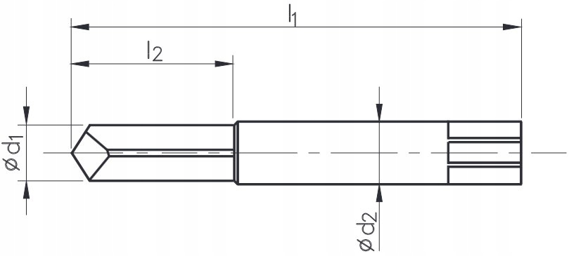 FANAR Wiertło WDG FI 5,00 M 6 VHM TIALN Marka Fanar