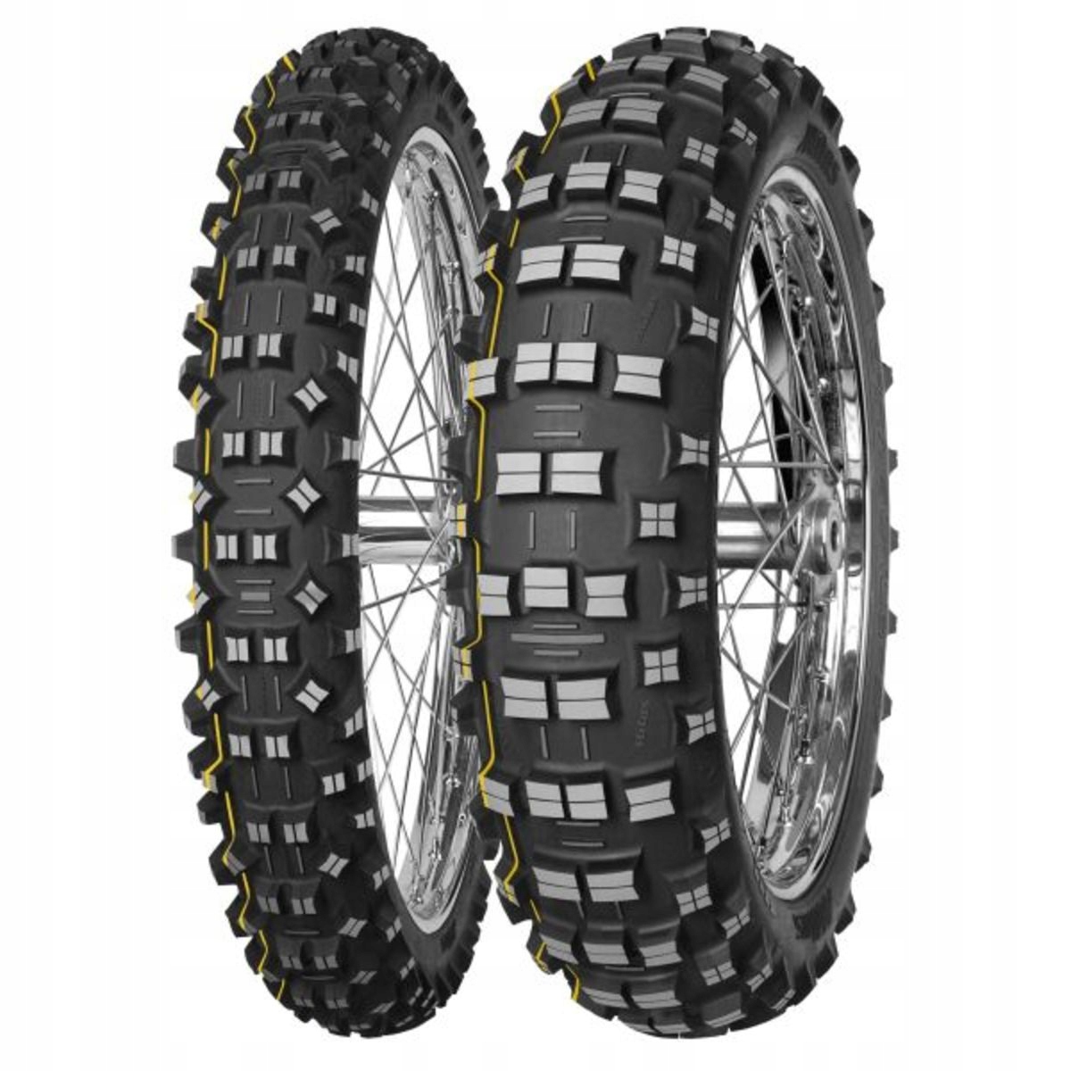 MITAS TERRA FORCE 90/100-21 +140/80-18 EF07 YELLOW