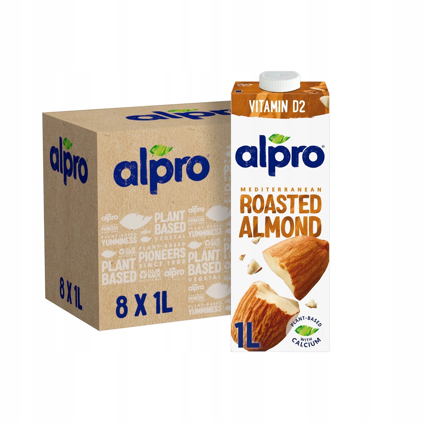 Zestaw 8x Alpro Napój Migdałowy 1l