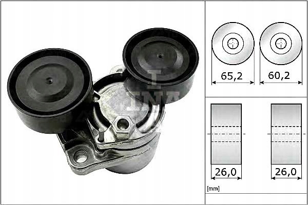 Inainacz Klínového Řemene Vel. Bmw Ina