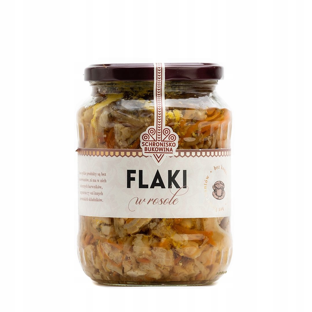 Levně 2x Polévka Dršťky ve vývaru 700 ml Schronisko Bukowina