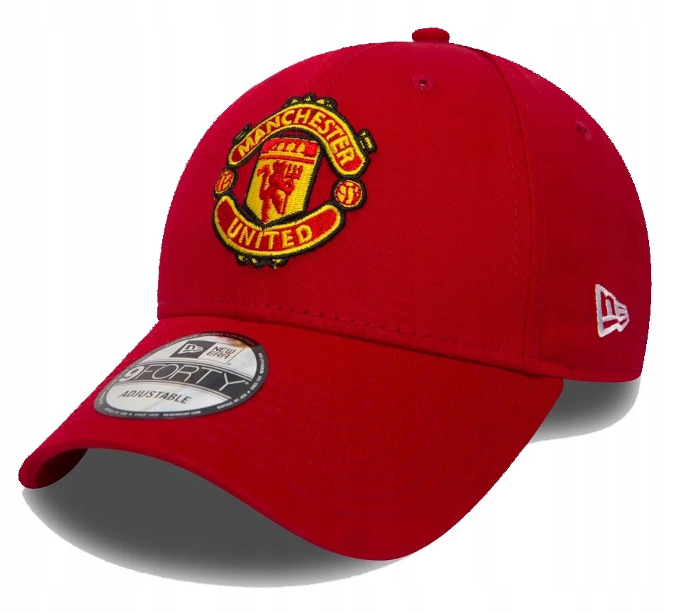 Czapka z daszkiem New Era Manchester United Essential Red 9FORTY Cap