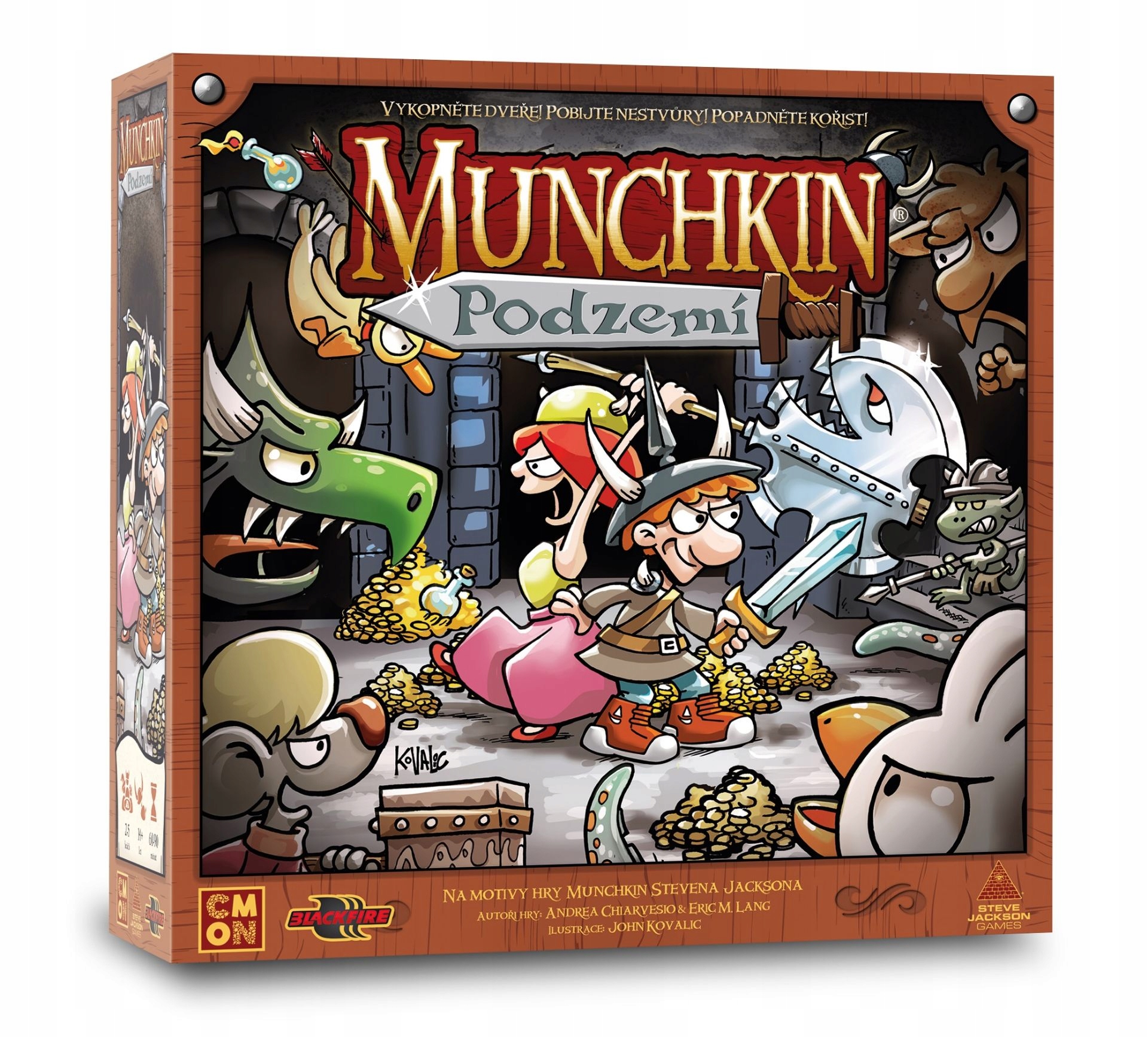 Asmodee Czech Republic Munchkin: Podzemí