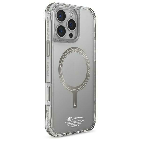 Skinarma pouzdro Saido iPhone 16 Pro 6.3" Magnetické nabíjení titanové