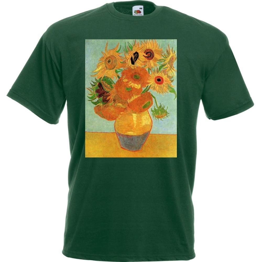 

Koszulka z nadrukiem Van Gogh słoneczniki XL