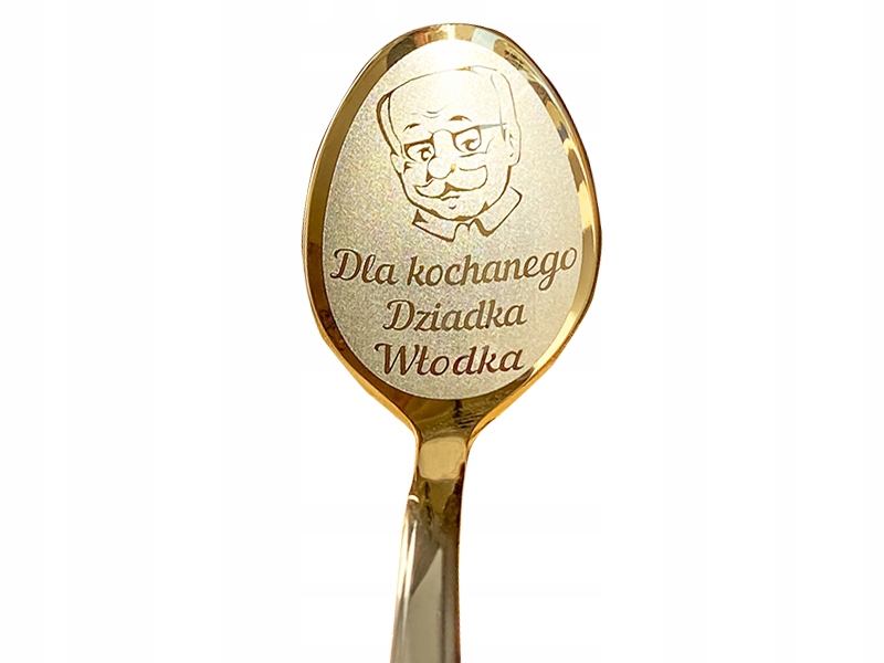 

Łyżeczka z imieniem Upominek na Dzień Dziadka