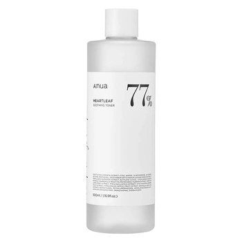 Anua Heartleaf 77% Soothing Toner Intenzivně zklidňující toner na obličej 500 ml